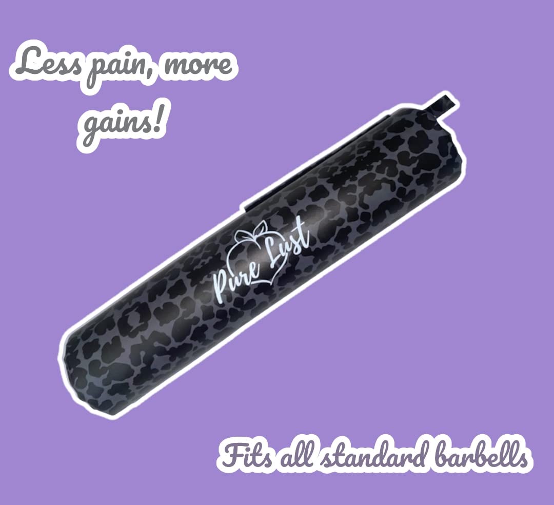 Barbell Pad, Hip Thrust, Lunges, Squat Pad, BBpad, Neck & Shoulder Protective Pad, GU Leather Foam pad. Barbell pad with Velcro Straps. Non Slip Barbell pad