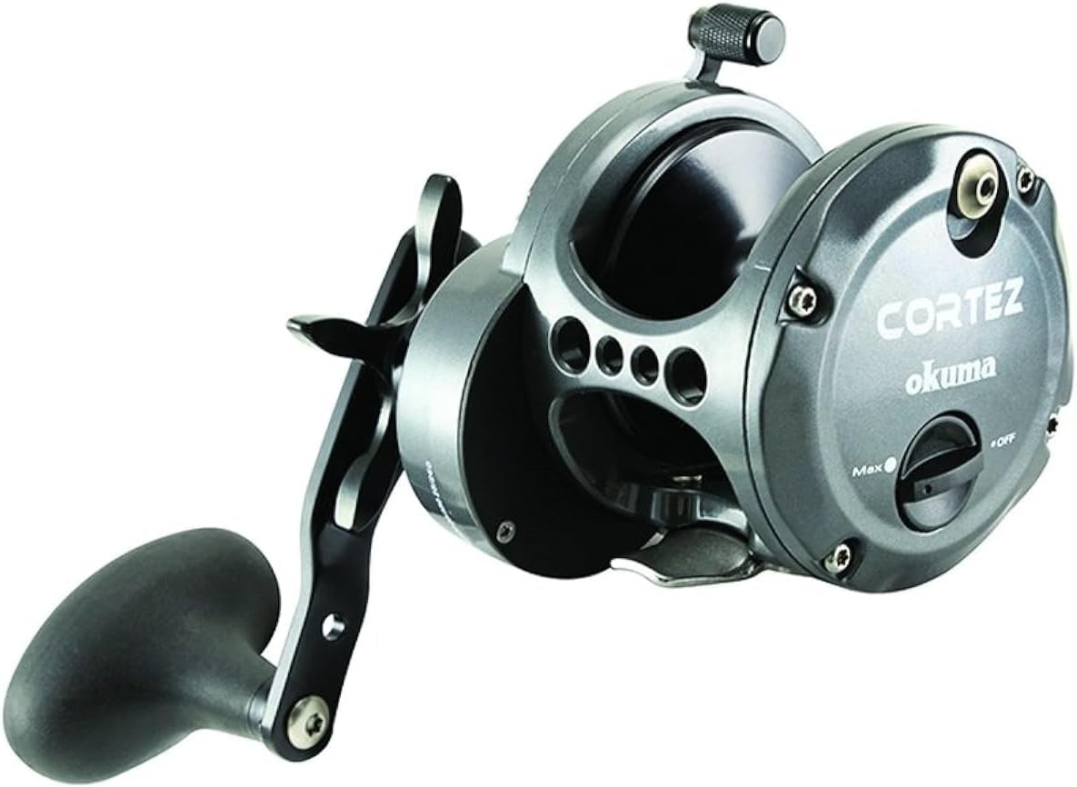 Okuma Cortez Graphite Star Drag High Speed 6.2:1 Reel