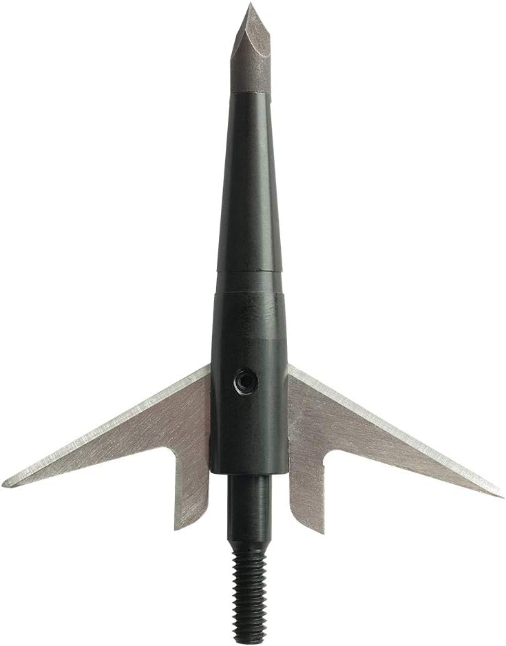 125 Grain Swhacker 2.25” 2-Blade Broadheads 3-Pack with Practice Tip - Precision Archery