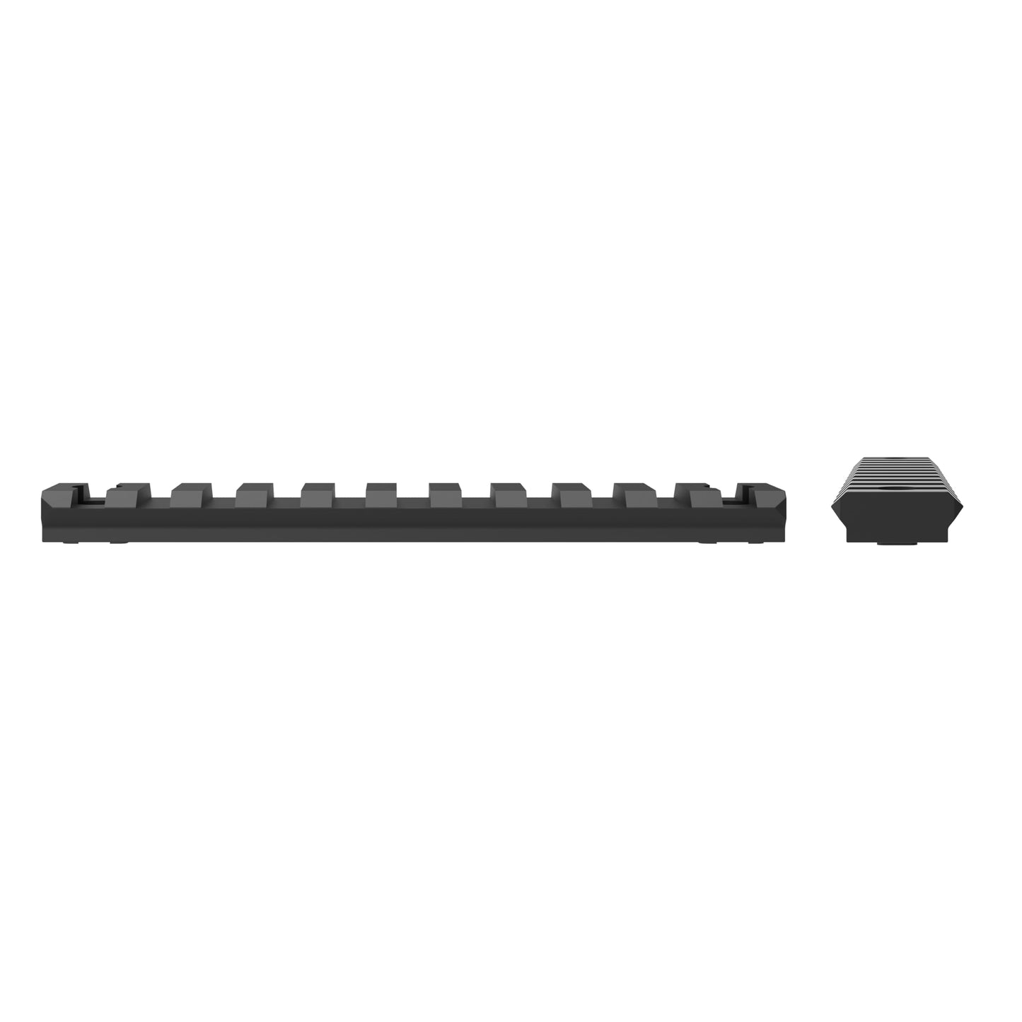 11-Slot Aluminum Mlok Picatinny Rail Mount, T-Nuts & Screws & Hex Wrench Included (MK11)