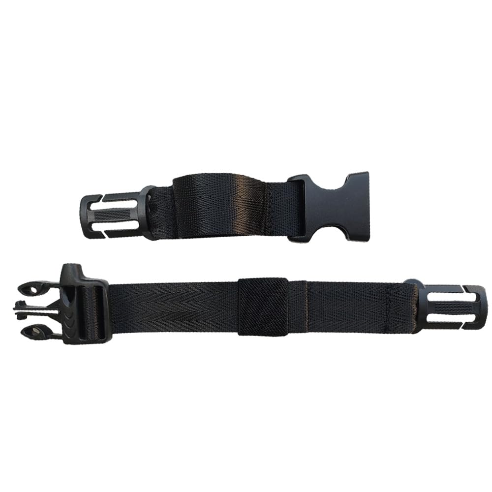 HDHYK Adjustable Backpack Chest Strap Nylon 1 Inch Webbing,Sternum Straps for Backpack(Black)