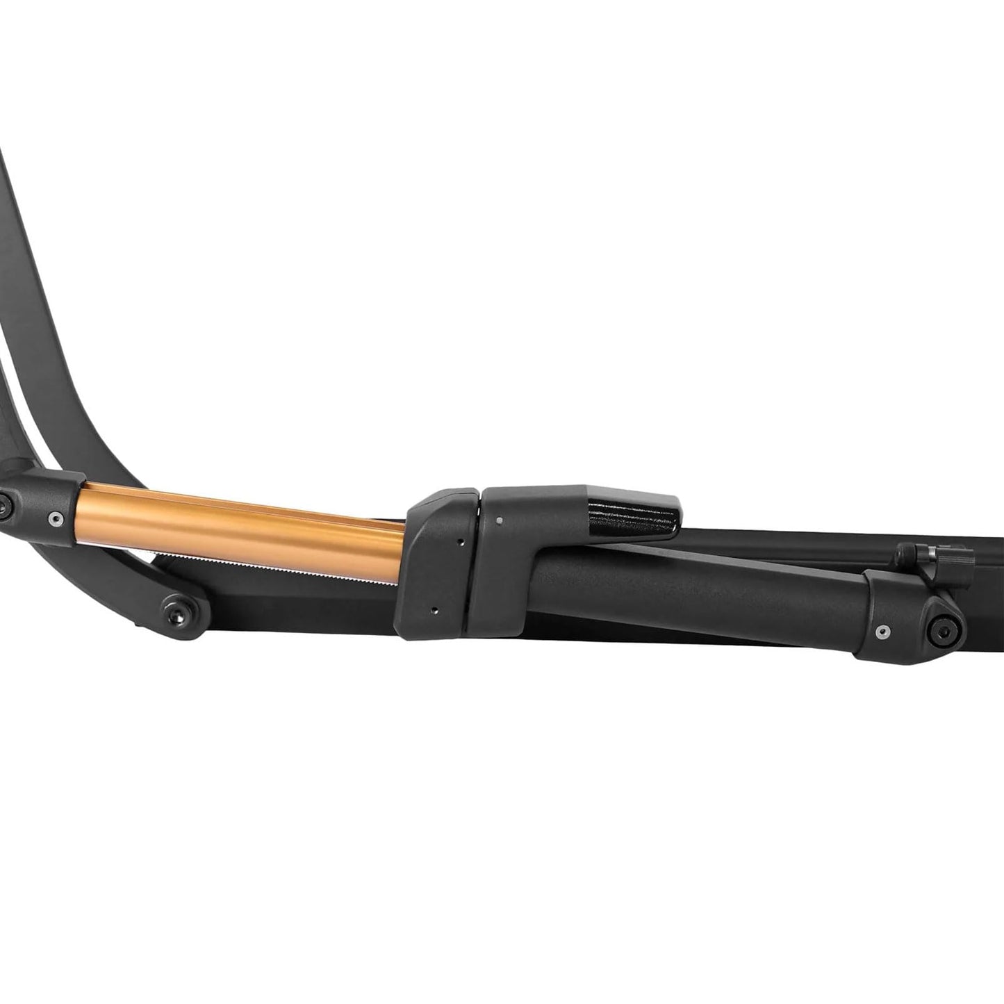 KUAT Piston SR - Secure Rugged Durable Kashima-Coated Portable Foldable Easy-to-Use No Frame Contact Rooftop Bike Rack with 53" Max Wheelbase & 5" Max Tire Width, 1 Bike Capacity