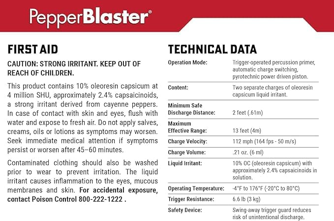 Kimber PepperBlaster 3 - Gray