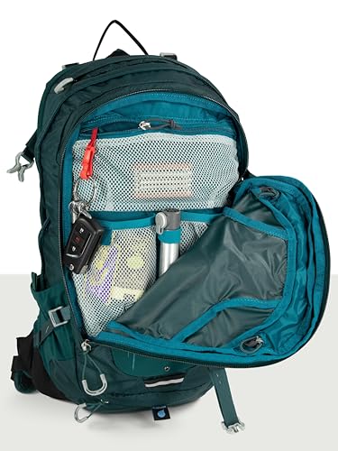 Osprey Sylva 12L Women's Biking Backpack with Hydraulics Reservoir, Baikal Green