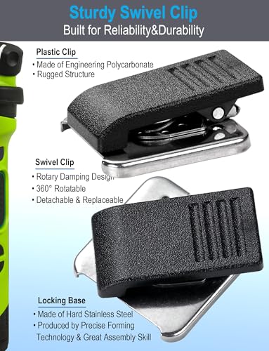 Rugged Speaker Microphone Compatible with Motorola XPR and APX Radios