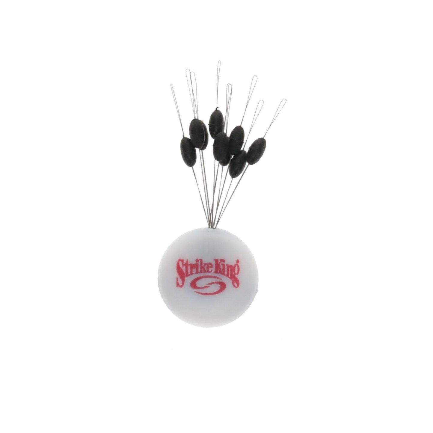 Strike King (TGWS54) Tour Grade Weight Pegs, 54-Pack, Red/White