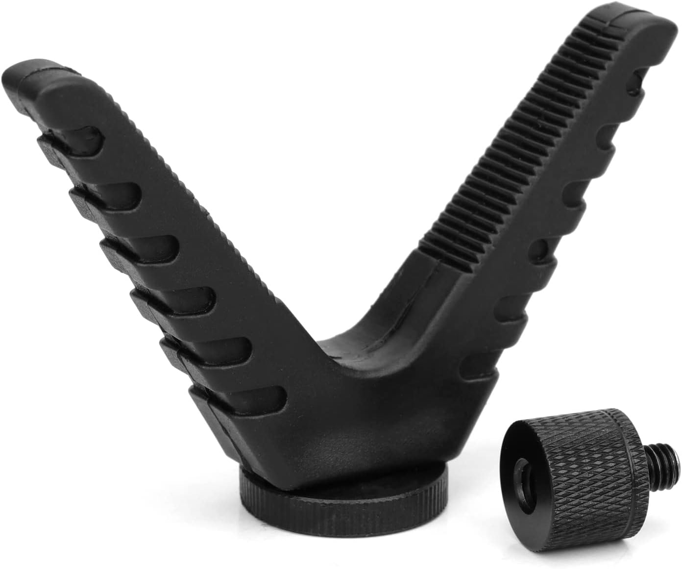 TOURBON Hunting Shooting Stick Rest M6 Connector Camera Tripod Monopods V Rack with or Without 1/4-20 Adapter