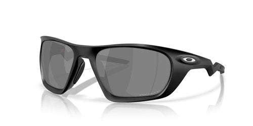 Oakley Men's OO9431 Lateralis Rectangular Sunglasses, Matte Black/Prizm Black Polarized, 60 mm