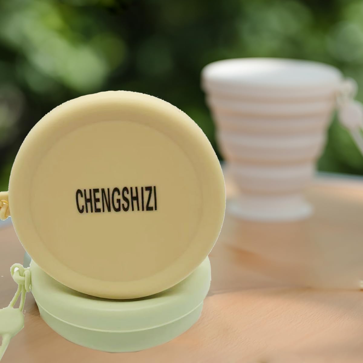 3 pcs Collapsible water bag and Cups for Camping, Hiking, Travel, Fishing Party - Portable Reusable Folding Food Grade water Cups and bag