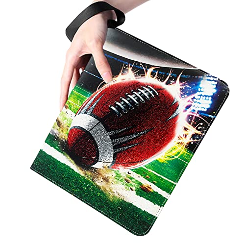 900 Pockets Football Trading Card Binder with Removable Sleeves - Sports Card Organizer