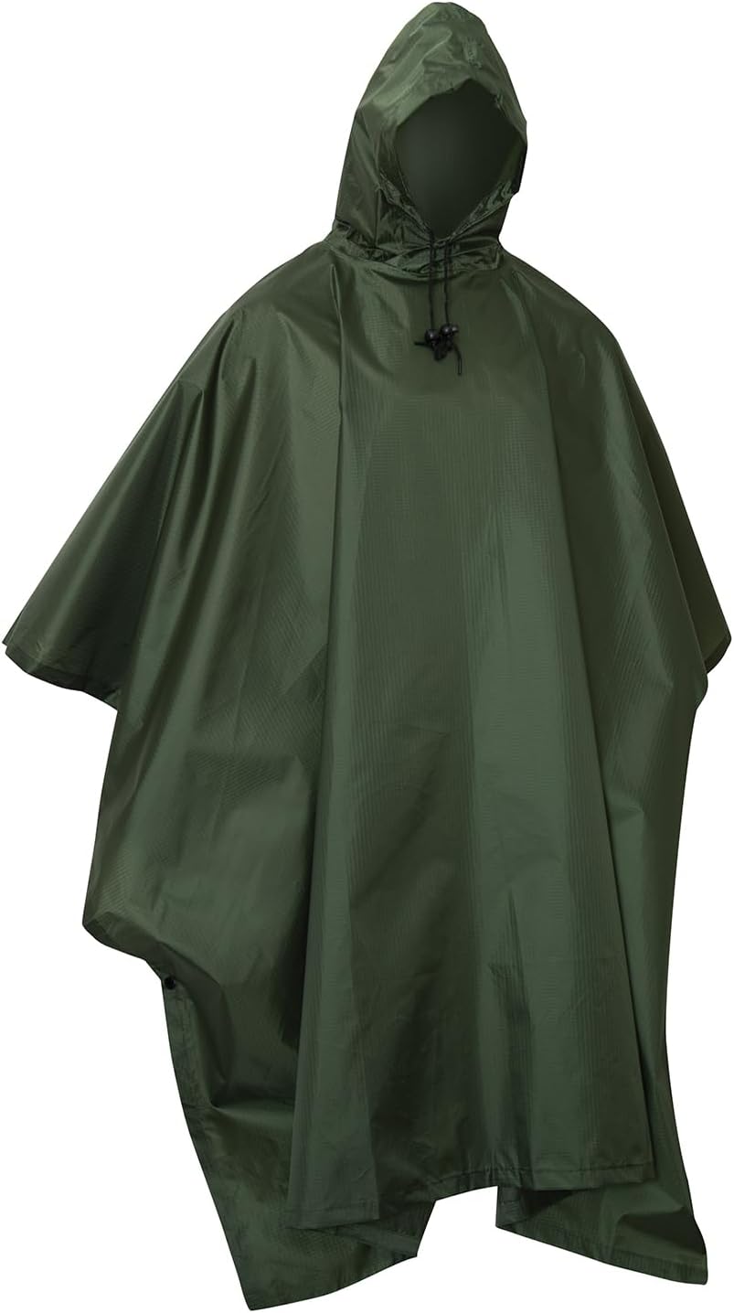 Rothco G.I. Type Military Rip-Stop Poncho
