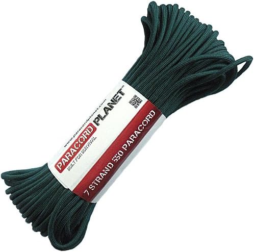 Paracord Planet Mil-Spec Commercial Grade 550lb Type III Nylon Paracord Solid Colors