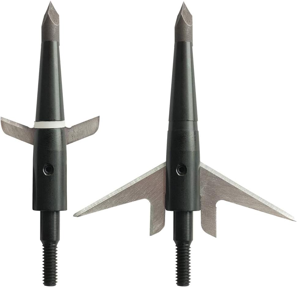 125 Grain Swhacker 2.25” 2-Blade Broadheads 3-Pack with Practice Tip - Precision Archery