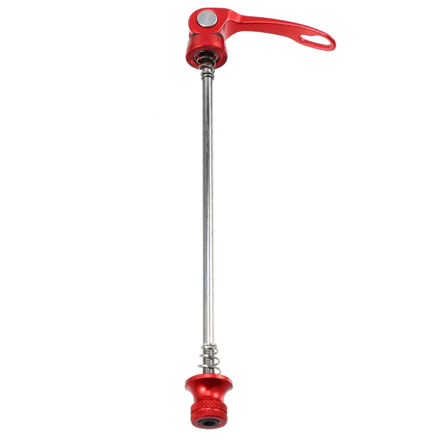 X AUTOHAUX 2 Pcs Bike Bicycle Quick Release Axles Skewers Lever Front Rear Bike Axle Wheel Hub 15cm 5.91" 18.5cm 7.28" Red for MTB Moutain Road Bike