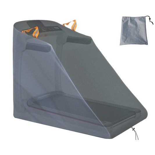 King Mills 420D Treadmill Cover Waterproof Outdoor or Indoor Storage, Ideal as Elliptical Cover and Outdoor Treadmill Cover with 2 Reflective Handles for Running Machine,Unfold