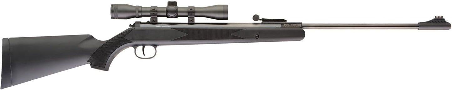 Umarex unisex adult Ruger Blackhawk .177 Caliber Pellet Gun with 4x32mm Scope Air Rifle, Black, Large US