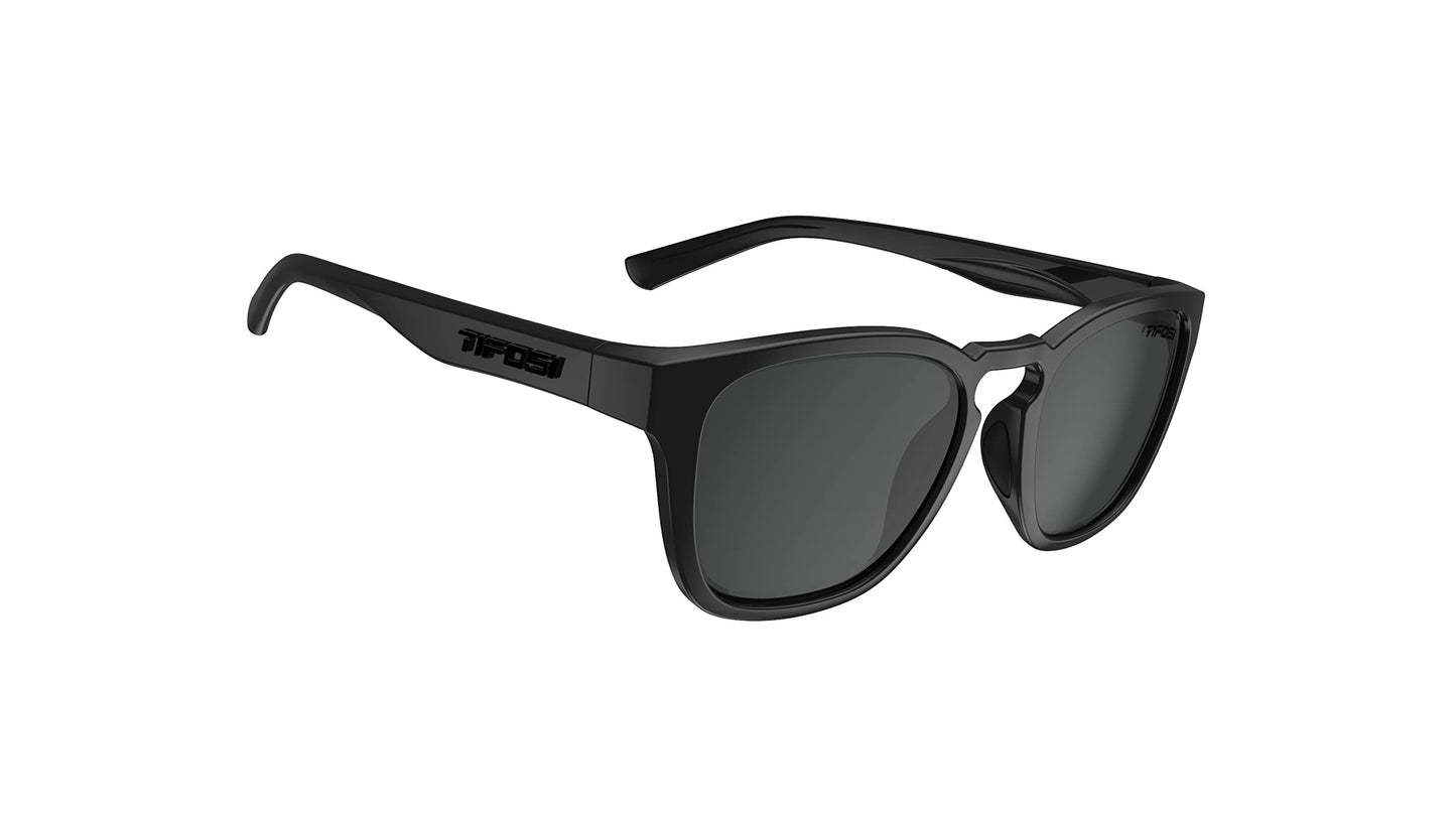 Tifosi Optics Smirk Sunglasses (Blackout, Smoke Polarized)