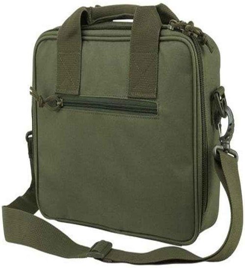 Double Range Pistol Bag - VISM Tactical Firearm Case for Handguns & Accessories