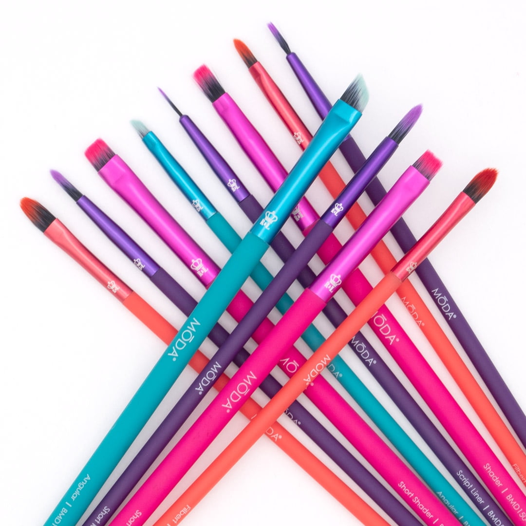 12-Piece Makeup Brush Kit | Moda Brush | Professional Quality & Versatile