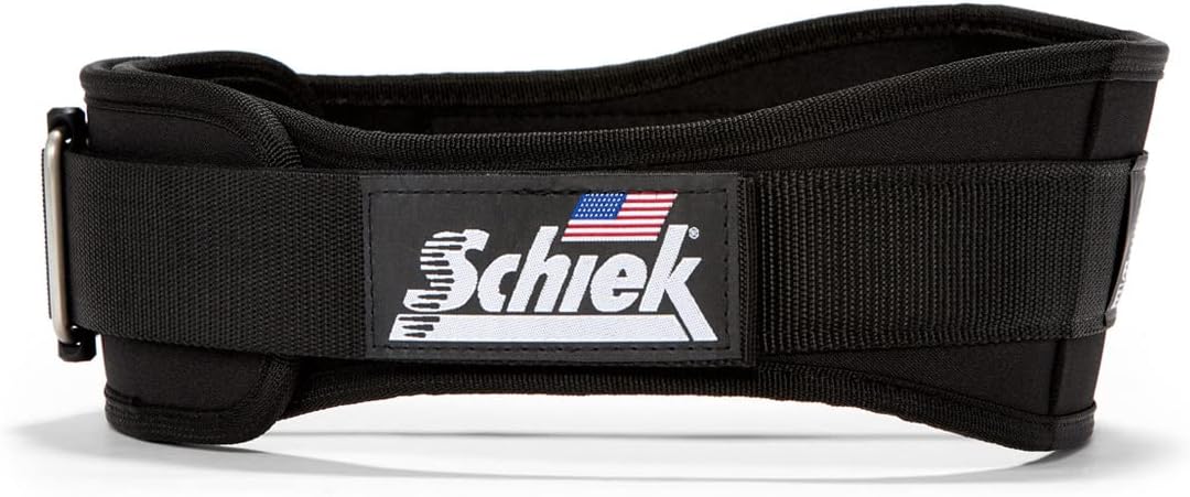 Schiek Sports 2004 Lifting Belt - Weight Lifting Belt for Women And Men - Neoprene Nylon Weight Belt