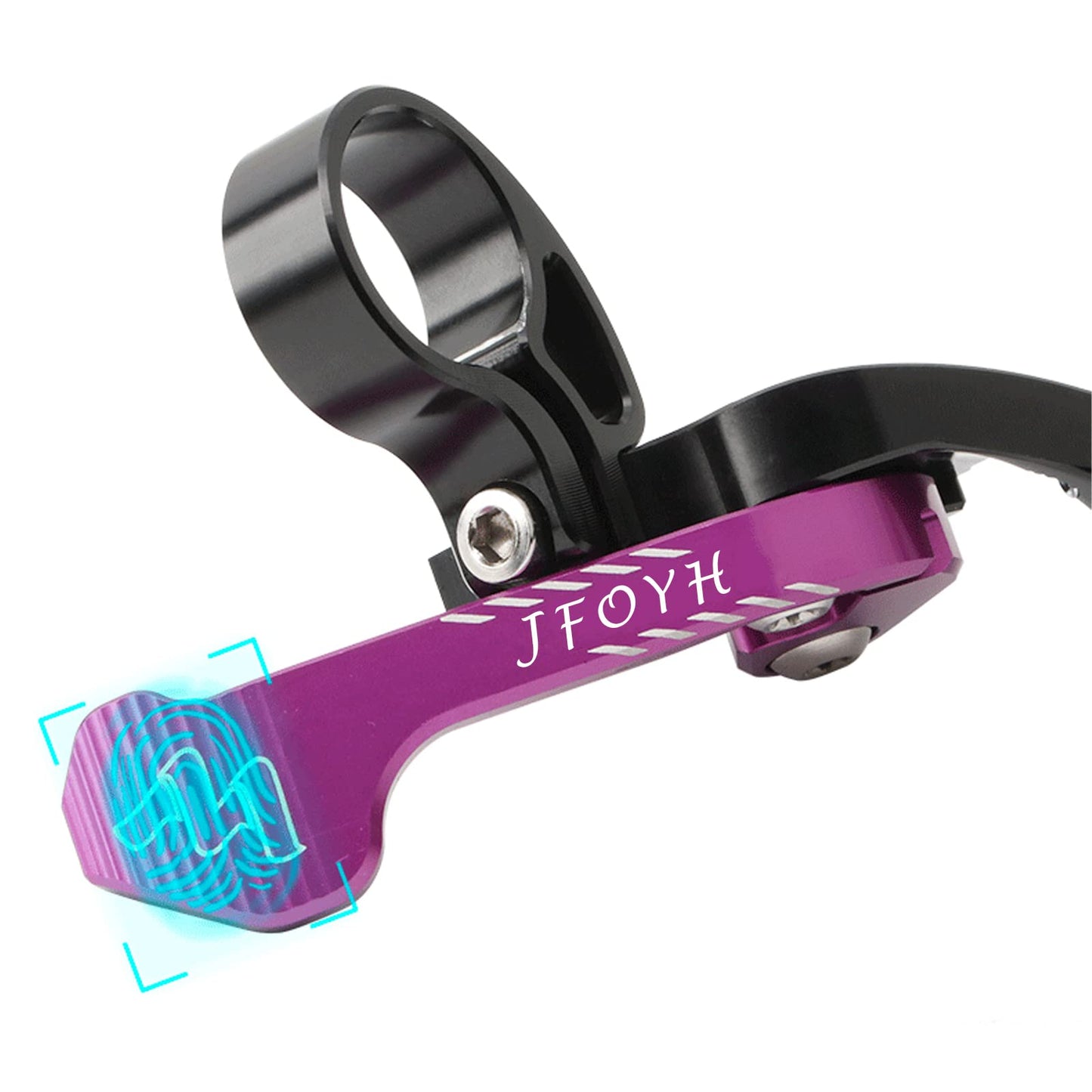 JFOYH Mountain Bike Dropper Post Remote Lever Kit for External and Internal Routing Dropper Seatpost - Blue