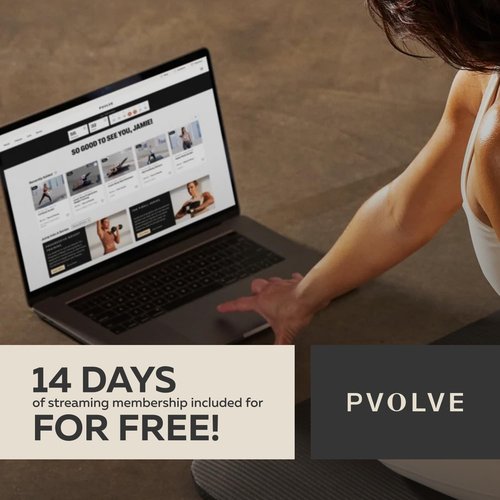 Pvolve Slant Board Home Gym Fitness Equipment to Sculpt & Strengthen Lower Body