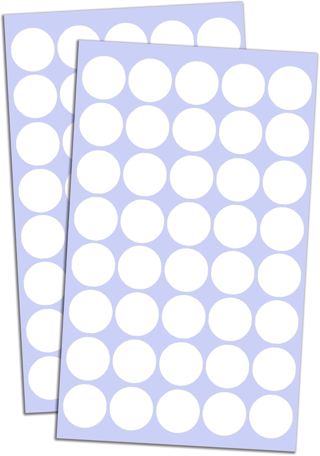 2000 Pack, 3/4" Round Dot Stickers Circle Labels - Red