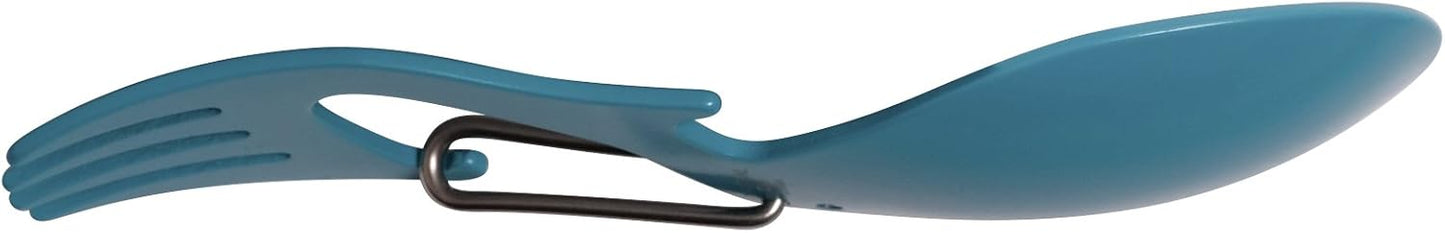 Kershaw Ration Multi Tool Spork, Stainless Steel Spoon, Fork, Carabiner and Bottle Opener, Regular and XL Sizes