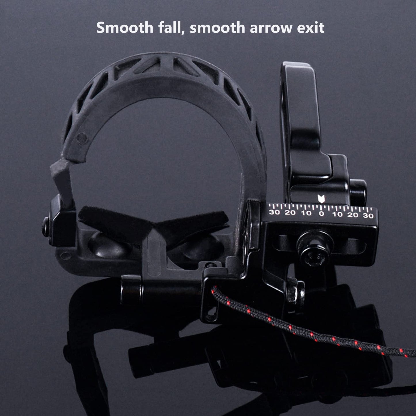 Lamehfyo Archery Arrow Rest Drop Away Arrow Rest Right-Handed Full Containment Arrow Rest Compound Bow Adjustable Arrow Rest