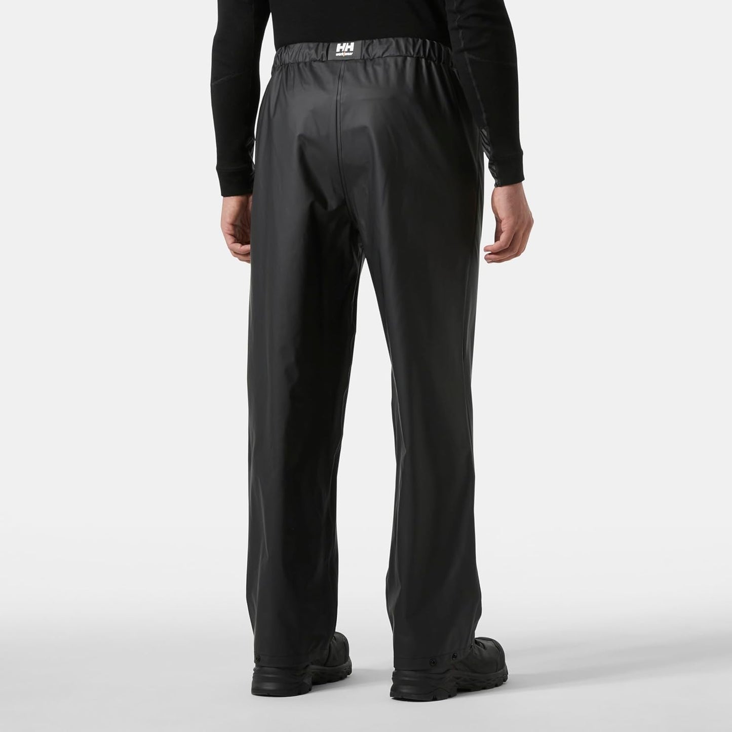 Helly-Hansen Workwear Voss Men's Waterproof Rain Pants - Elastic Waist, Adjustable Hem - Reflective Safety Waterproof Pant