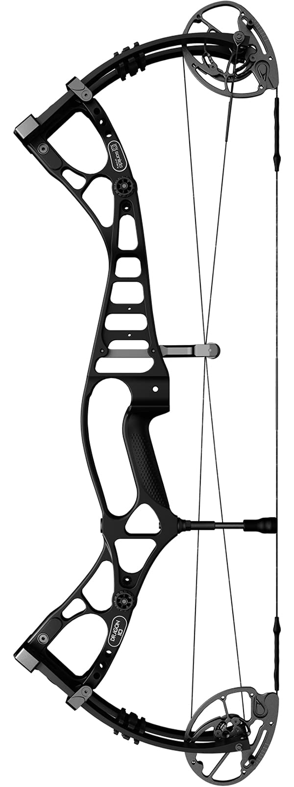 Sanlida 2024 Dragon 10 Flagship Top of The Line Hunting Compound Bow for Adults and Advanced Archers, IBO Speed 340 FPS, Limited Life-time Warranty 27"-30" Draw Length, 60-70lbs Draw Weight, Black