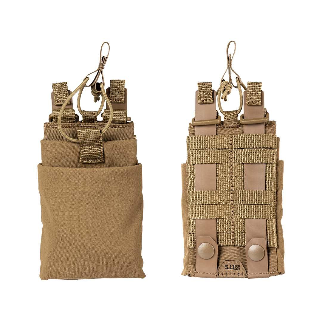 5.11 Flex Tactical Molle Utility Pouch Accessory, Kangaroo, 56812