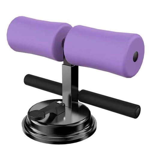 Adjustable Sit Up Assistant Device for Home Fitness, Abdominal Muscle Training with Suction Cup Parallel Bars ()