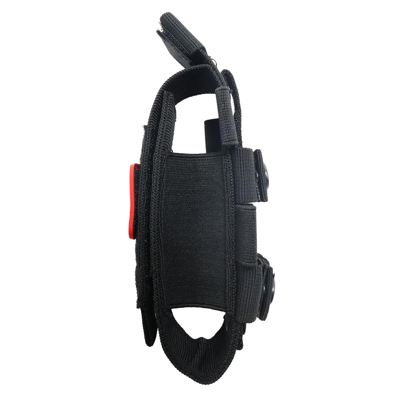 Laser Cut Tactical Molle Single-Handed Operation Tourniquet Holster Pouch,Holster Tourniquet Holder,Molle TQ Pouch,Small Trauma Kit (Red 1 pc)