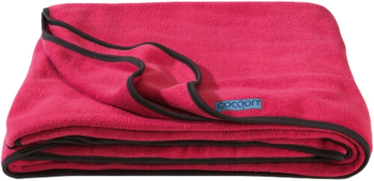 cocoon- Premium - Travel Fleece Blanket - Cozy, Soft, Warm, Lightweight - Regular 79" x 63"