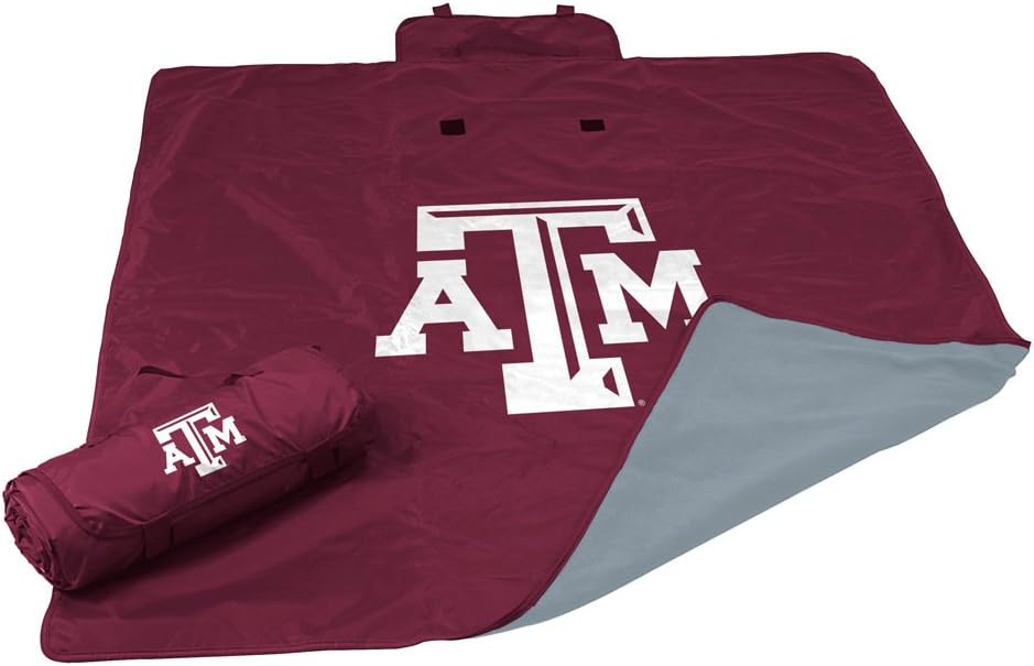 NCAA Texas A&M Aggies All-Weather Blanket - Unisex Adult, Multicolor, One Size
