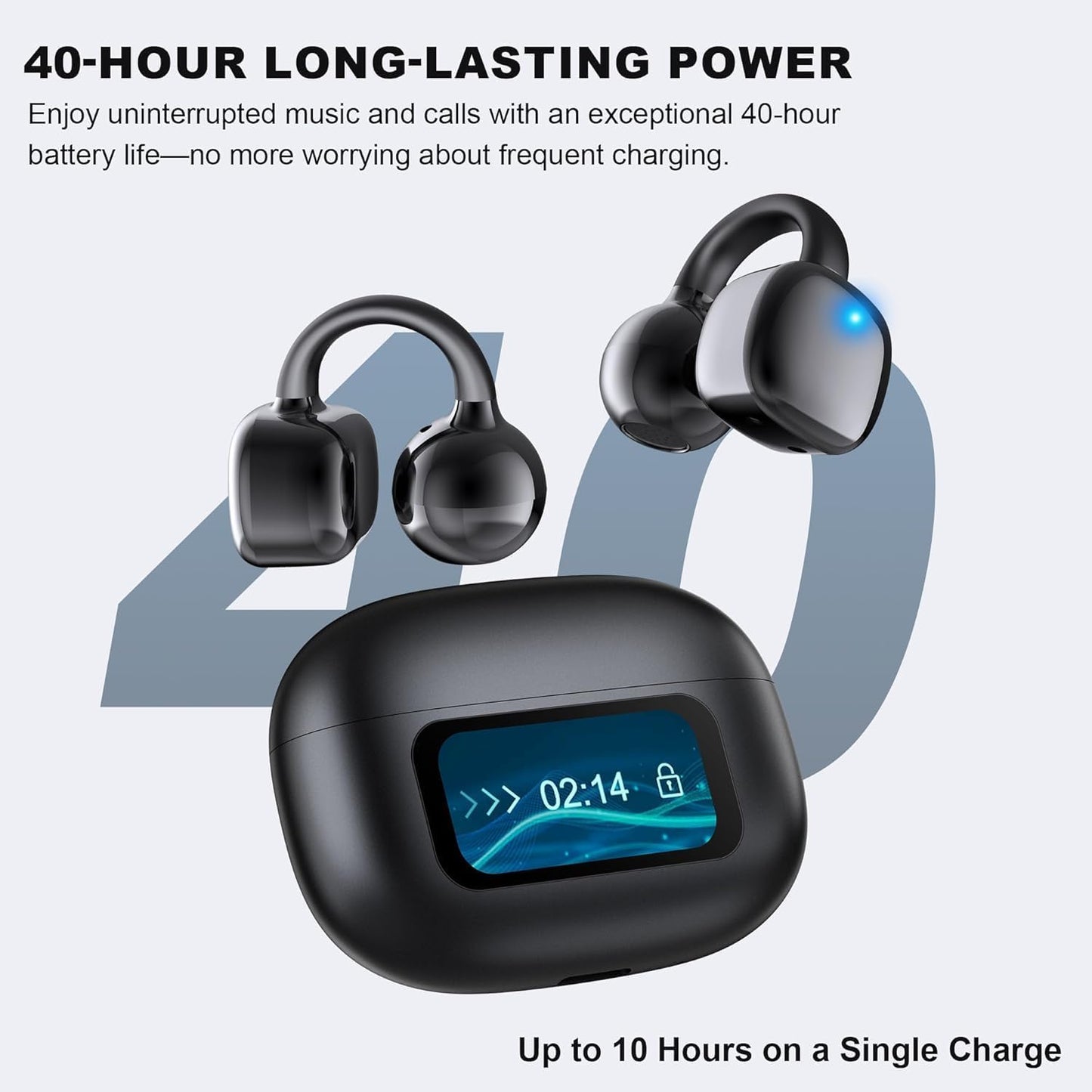 Ai Translation Earbuds Real Time, Translator Earbuds 144 Languages & Accents, 3-in-1 Translating Earbud Open Ear Clip-On Design, Audífonos Traductores for Travel Learning Business fit iOS & Android