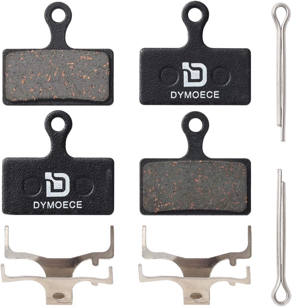 2 Pairs Bike Disc Brake Pads Compatible with Shimano Deore XT XTR SLX (Resin,Semi-Metallic,Sintered Metal) SCP-SLX