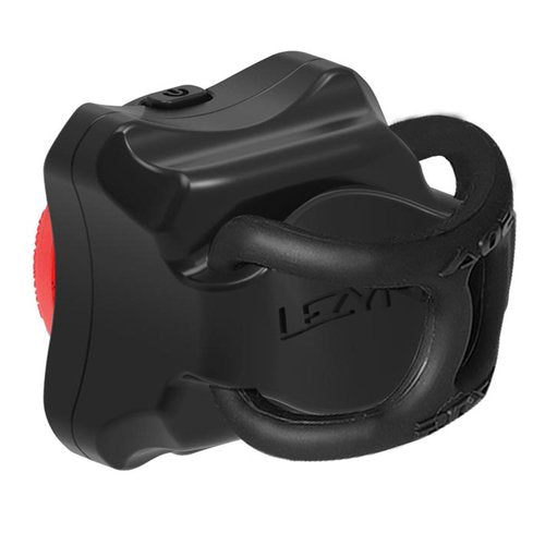 LEZYNE Zecto Drive Max 400+ Bicycle USB Rechargeable IPX7 Waterproof LED Rear Light w/Multiple Solid & Flash Modes | Silicone Rubber Mounting Strap Included, Black, 400 Lumens/USB-C