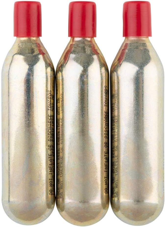 TUSK 16 Gram CO2 Threaded Replacement Cartridges 3 Pack