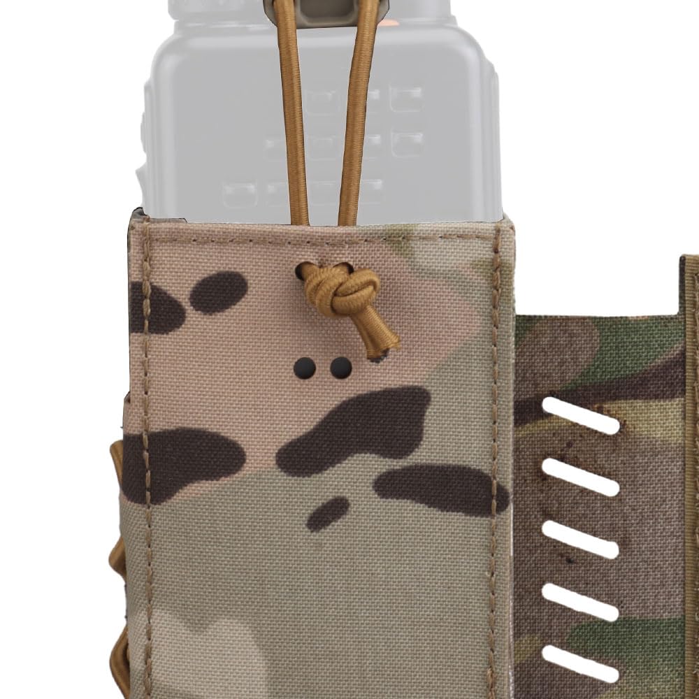 2Pcs Tactical Radio Pouch Holster, for AN/PRC148.152.163,Side Expansion with Hook and Loop,for Attach ToTactical Equipment Vest