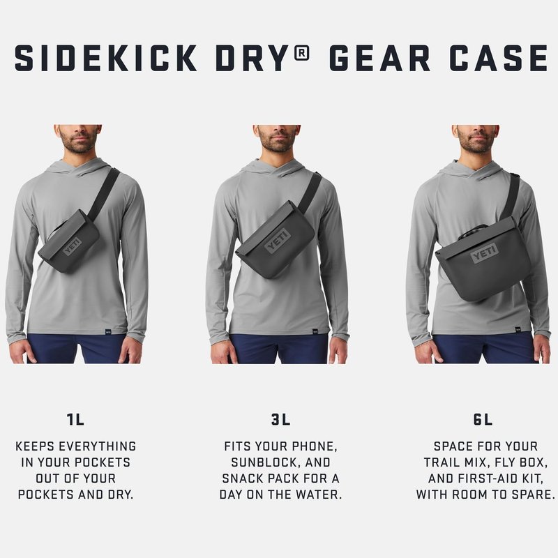 YETI Sidekick Dry 3L Gear Case, Venom
