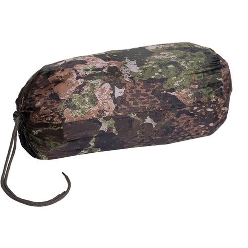 Mil-Tec Trilaminate Durable Waterproof Lightweight Breathable Tactical Outdoor Camping Hiking Sleeping Bag Cover with Zip Closure | Suitable for Various Sleeping Bags, Phantomleaf WASP I Z3A