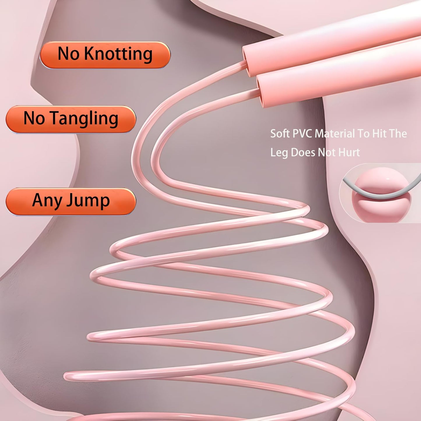 kids Jump Rope - Speed Jump Rope for Kids 8-12,Lightweight,Tangle-Free, Adjustable,Perfect for Toddlers,Adult Beginners,Jumprope for Fitness,Enhance Endurance and Speed Workouts MINGAH