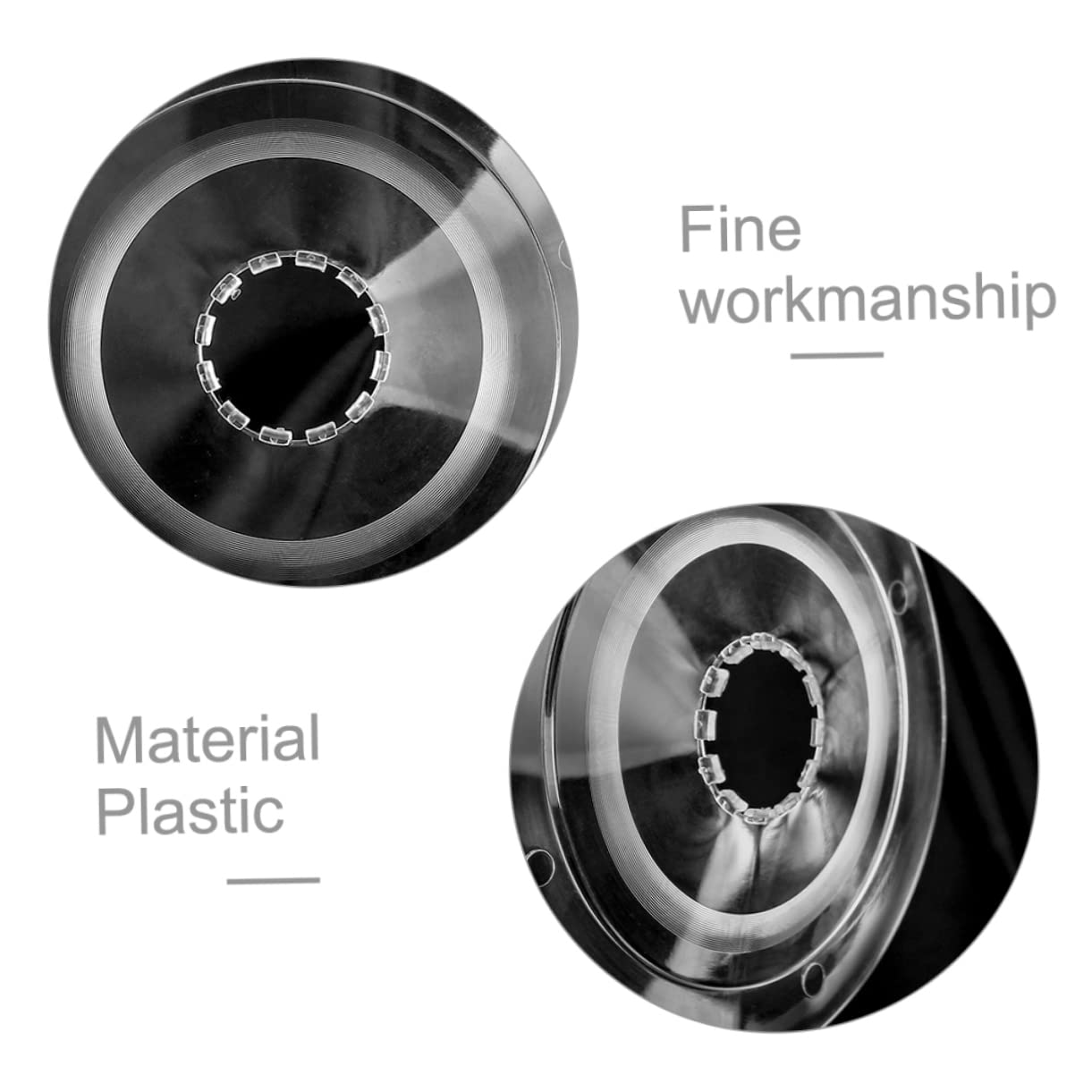 Toddmomy 2pcs Transparent Flywheel Guard Bike Spoke Protection Cover Durable Rear Hub Protector for Mountain Bikes High-Grade Material Easy to Clean Present for Cyclists