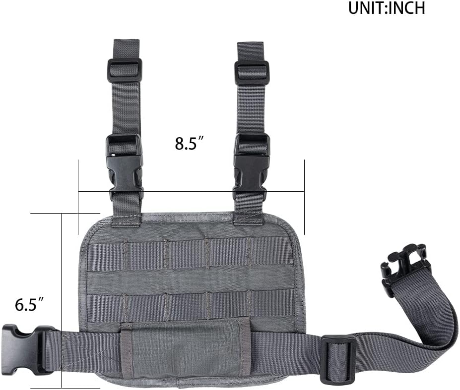 EXCELLENT ELITE SPANKER Tactical Drop Leg Platform MOLLE Adjustable Drop Leg Panel for Pistol Holster