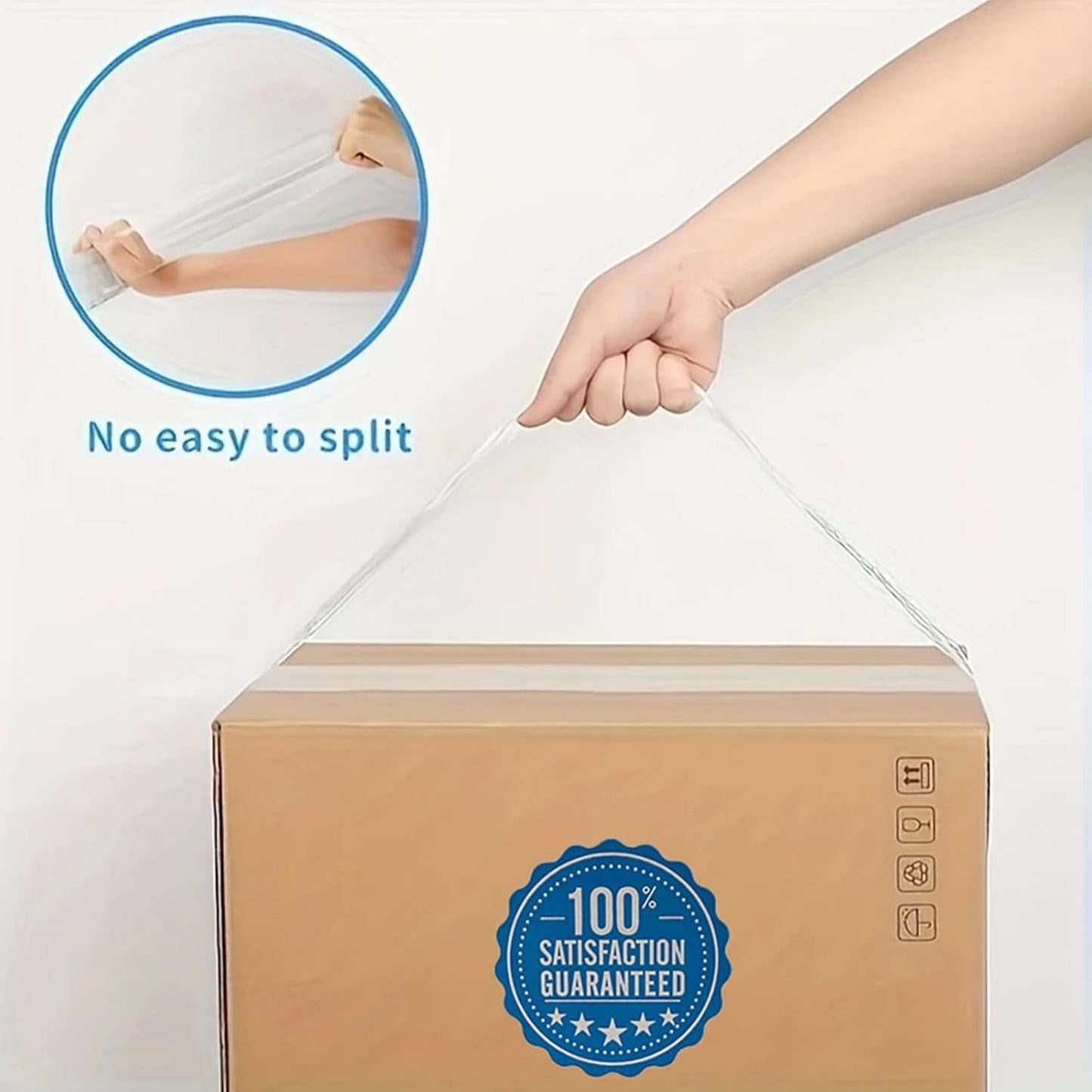 2 Inch x 110 Yards Packing Tape(36 Rolls), Clear Shipping Tape for Boxes, Strong Adhesive for Packaging, Sealing, Moving, Storage,Lightweight Packing