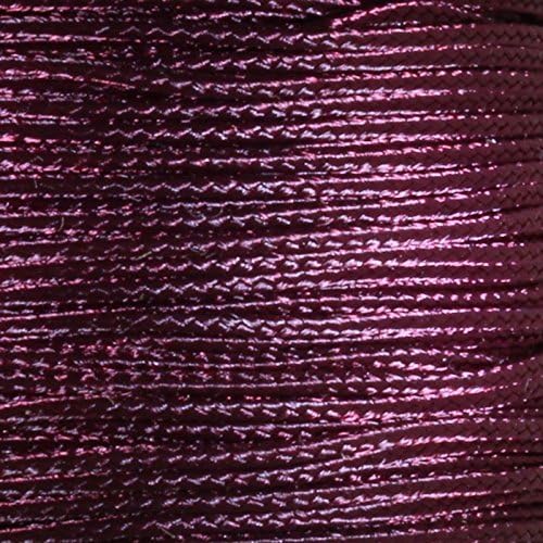 JIG PRO SHOP Black 1.18mm x 125' Micro Cord Paracord - Made in The USA