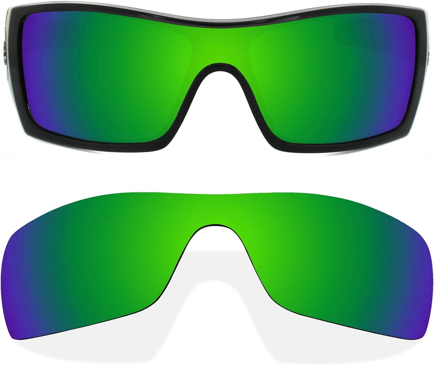 1.5mm Polarized Replacement Lenses for Oakley Batwolf Sunglasses OO9101 - Multiple Options