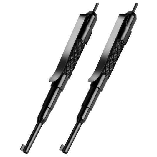 JOTOVO Alloy Steel Pocket Key, Universal Handcuff Keys with Clip for All Standard Series Hand Cuffs - 2Pack